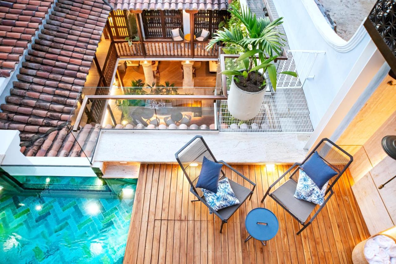 Hotel Casona Del Porvenir Cartagena Exteriör bild